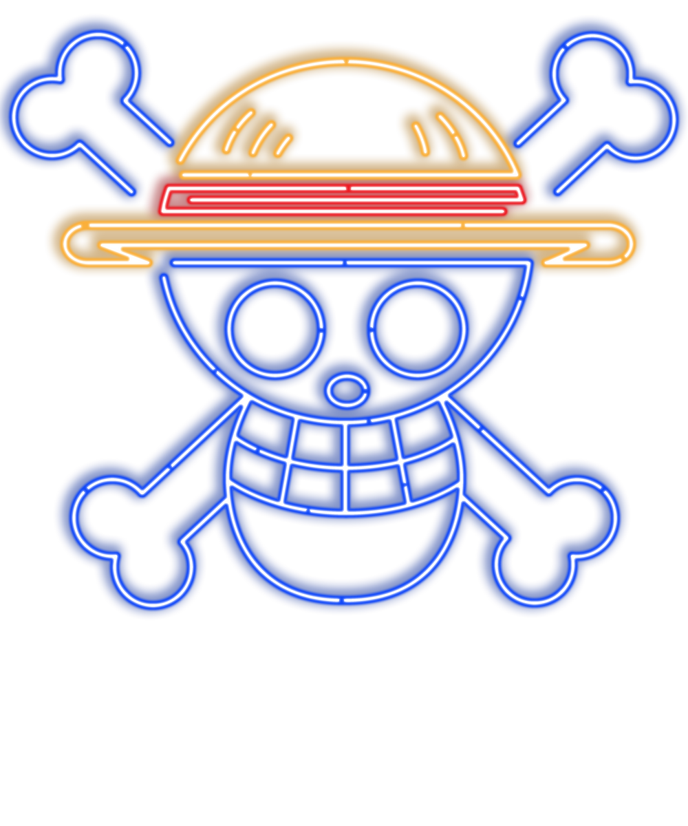 Neon Straw Hat
