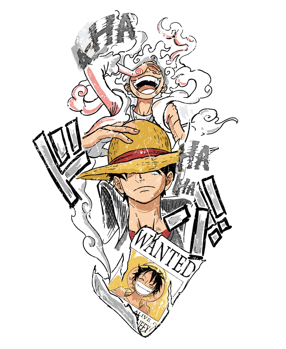 Monkey D Luffy Gear 5 Evolution