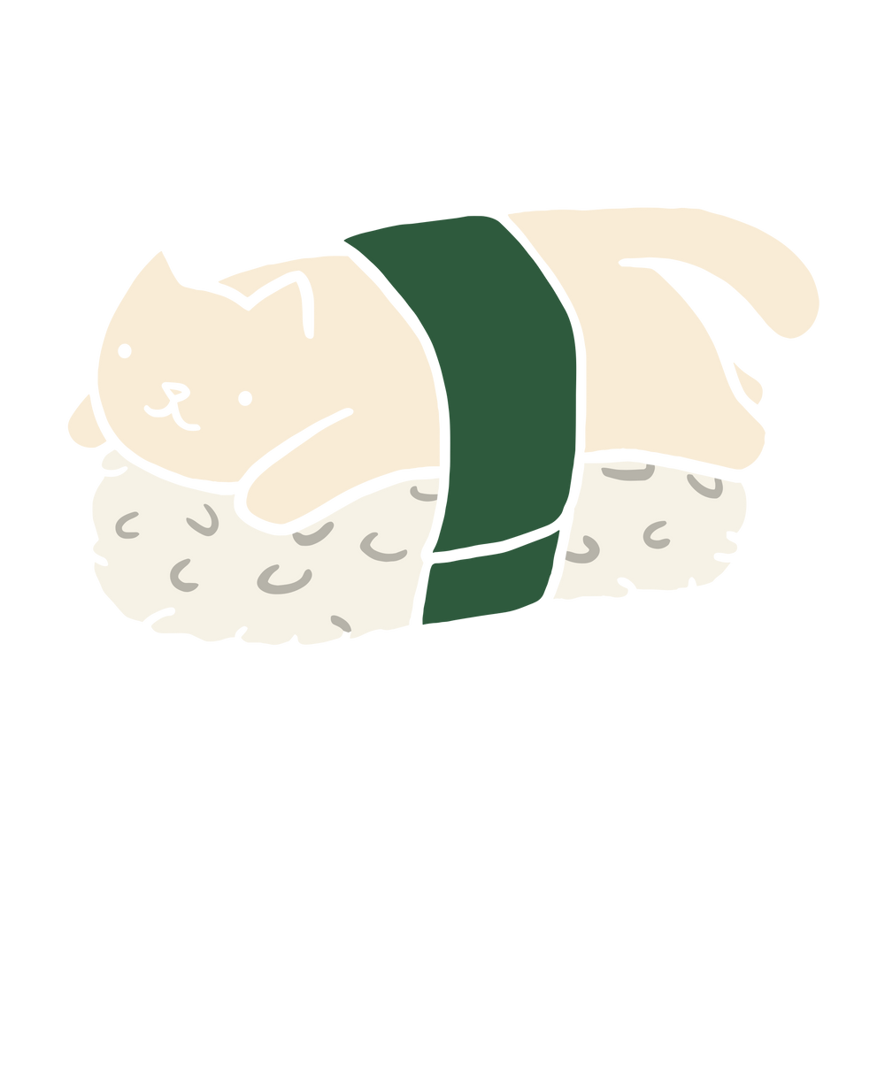 Cute Nigiri Cat