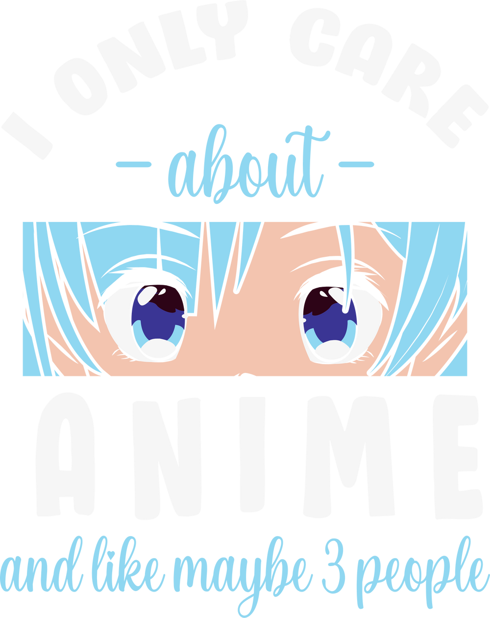 Mir geht es nur um Anime.