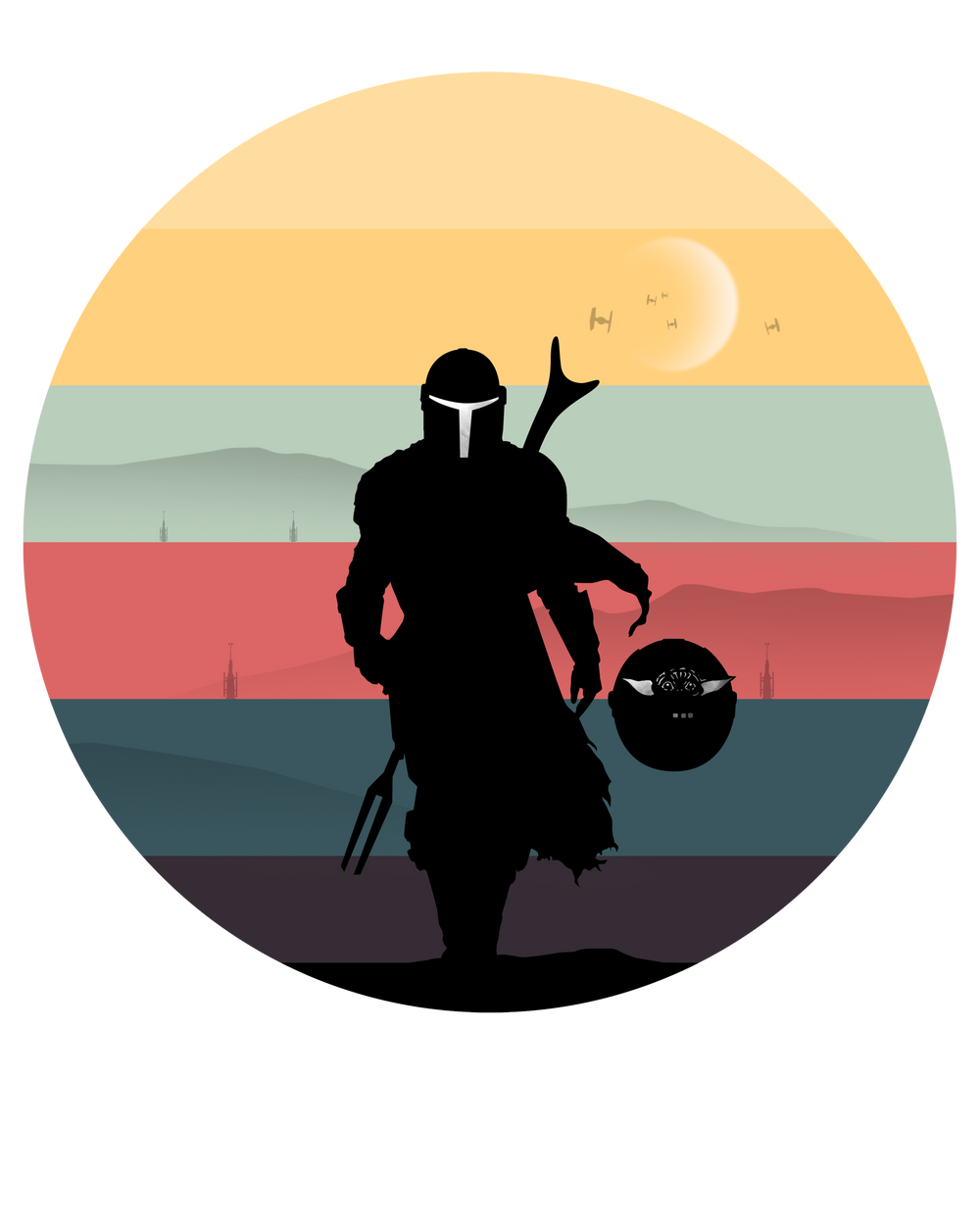A Lone Bounty Hunter and Little Friend