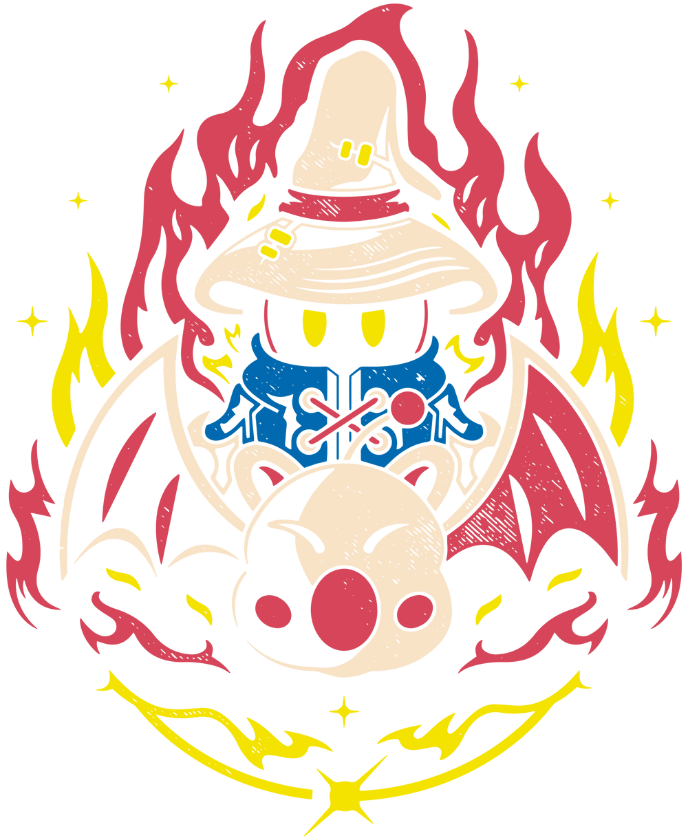 Black Mage and Kupo