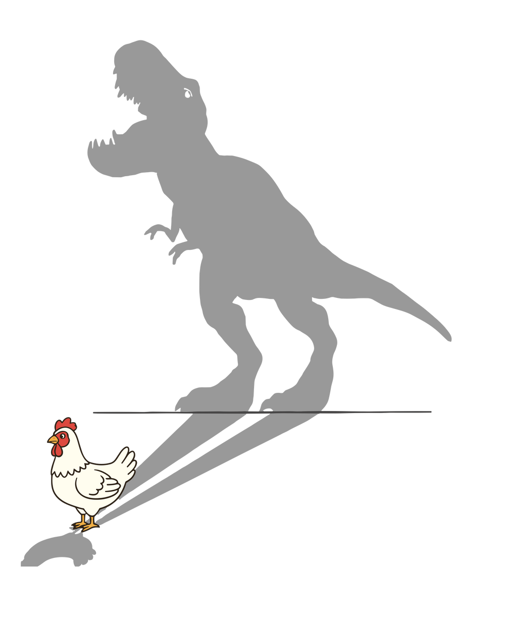 T-Rex Shadow Inner Dino