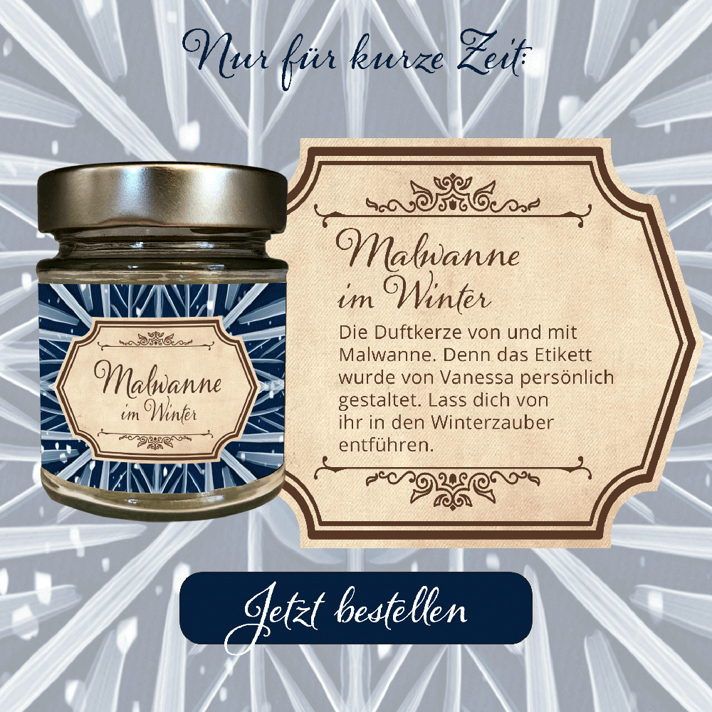 Scented candle malwanne Winter Edition 2023