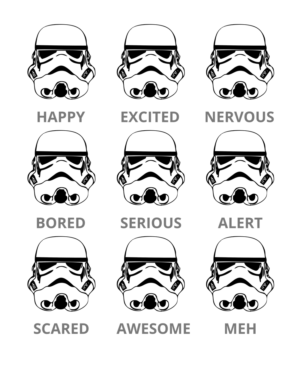 Stormtrooper Expressions