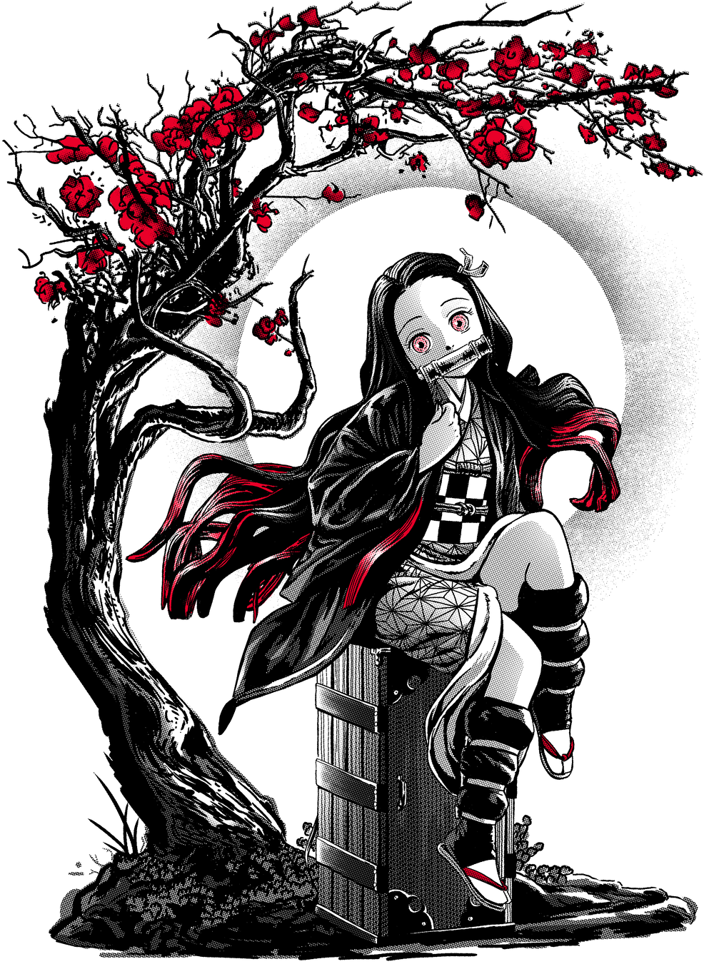 Human turned demon