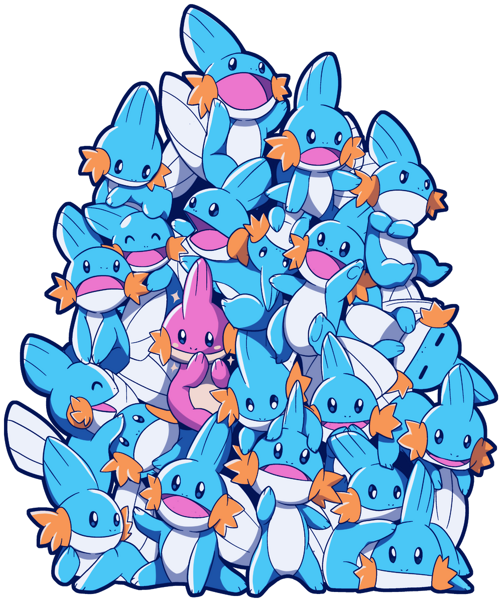 A Pile of Mud Fish