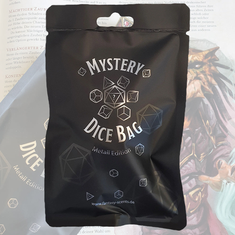 Mystery Dice Bag - Metall Edition - Überraschungswürfel Set