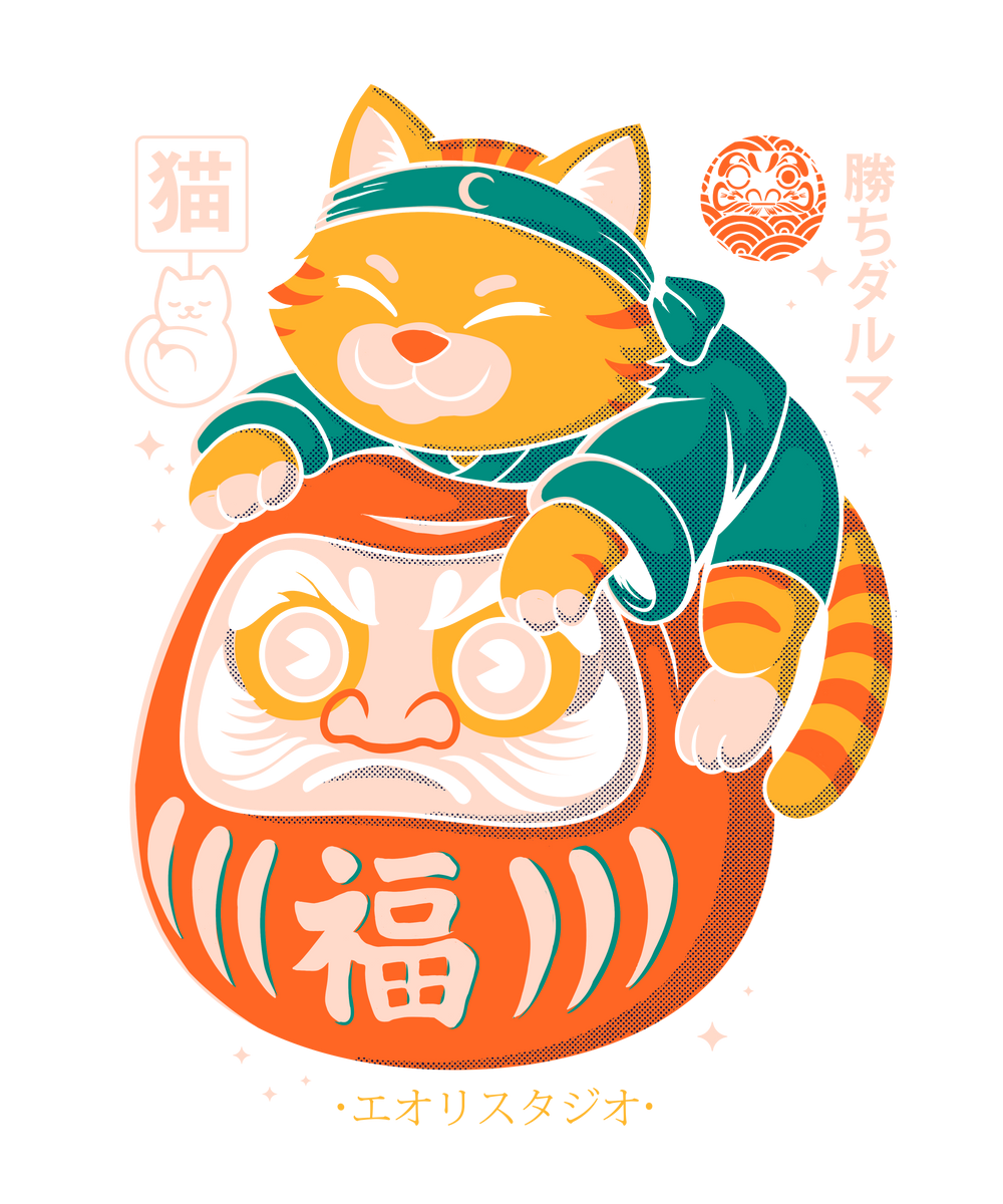 Lucky Cat Hug