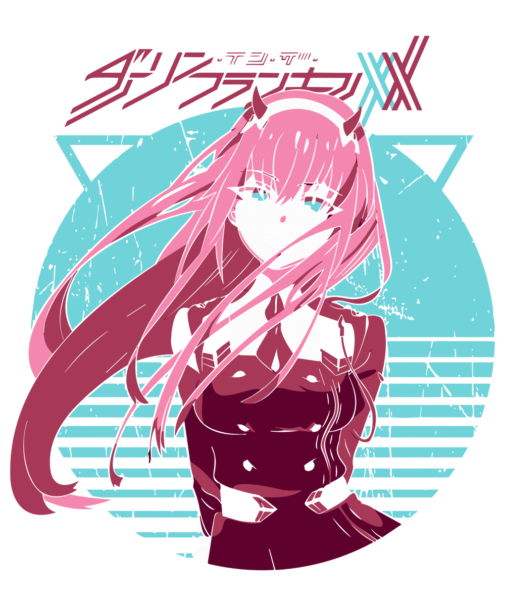 Neon Devil Girl Retro