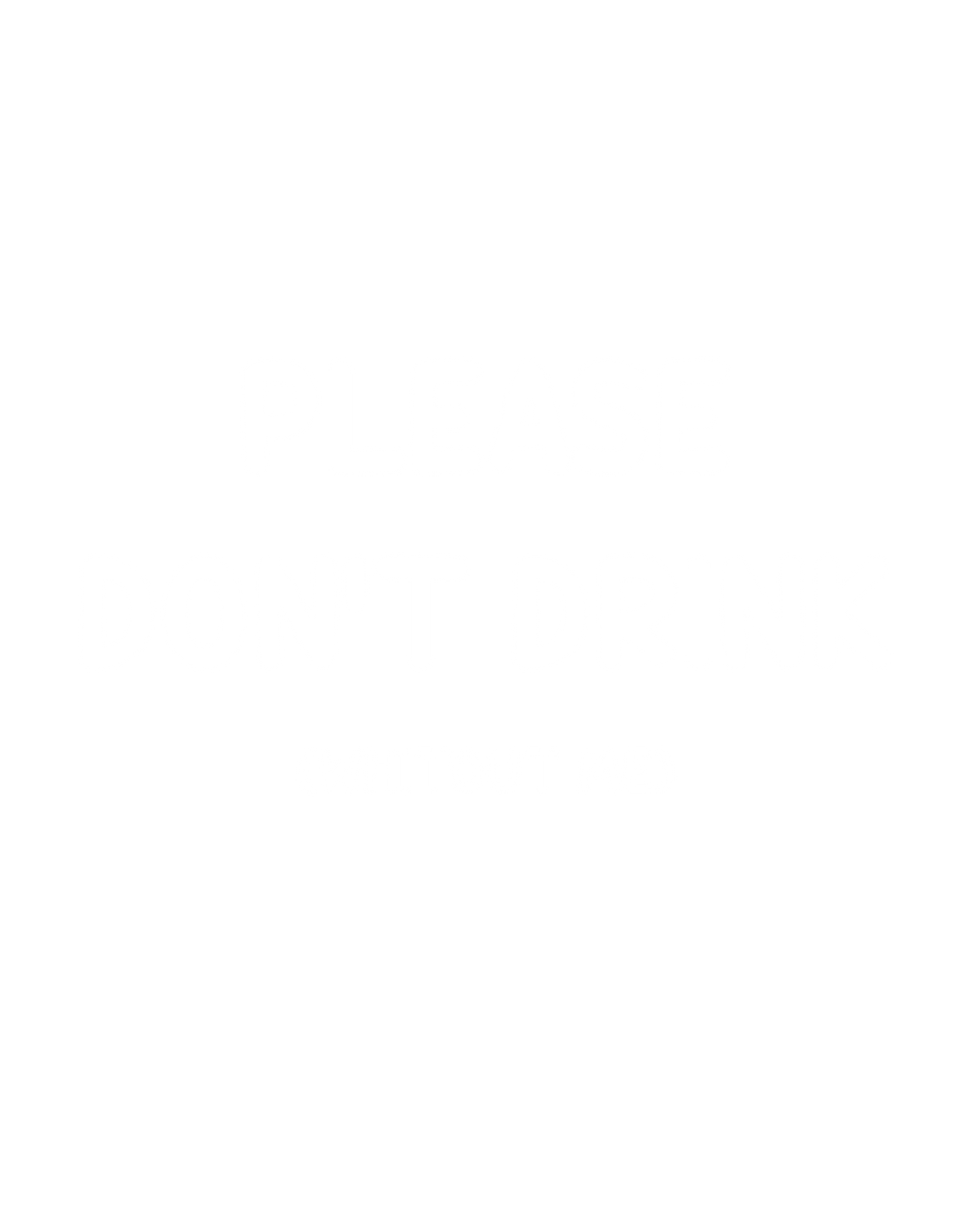 Bitte nicht trinken