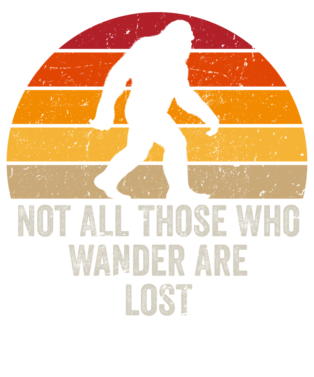 Retro Sasquatch