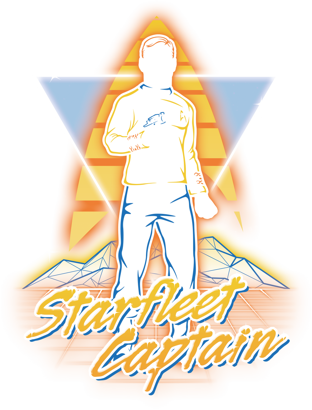 Retro Starfleet Captain