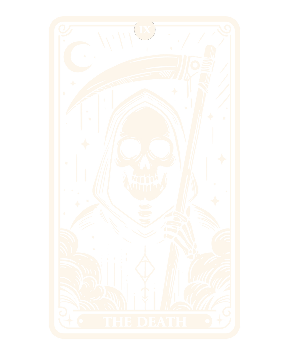 The Death Tarot Skull