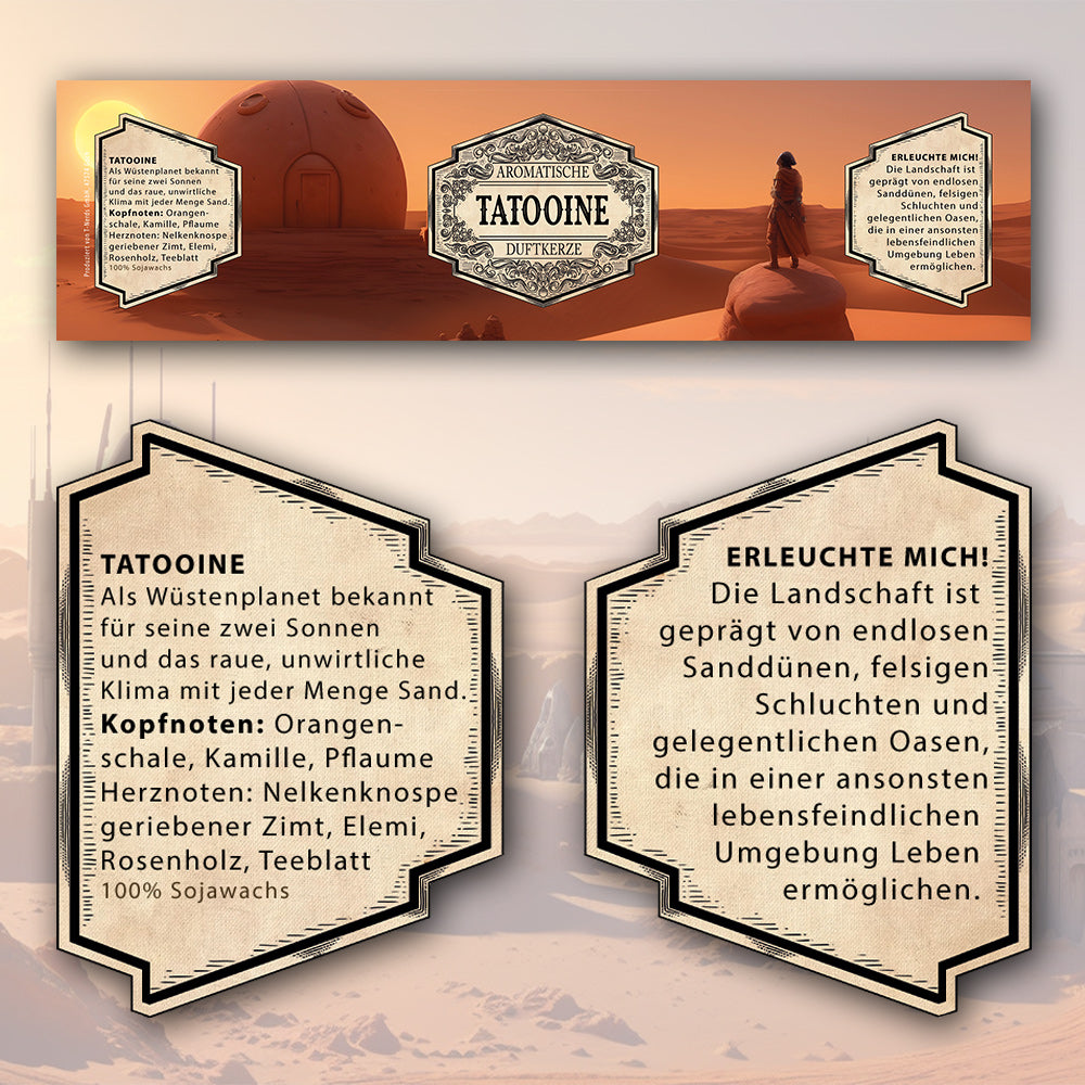 Scented candle Tatooine