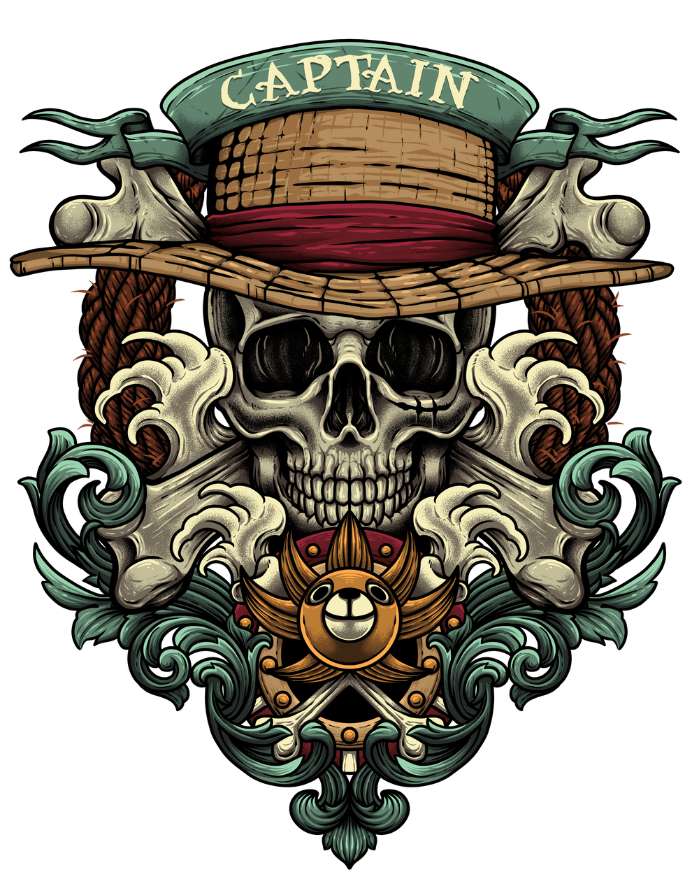 The captain M.D.L.