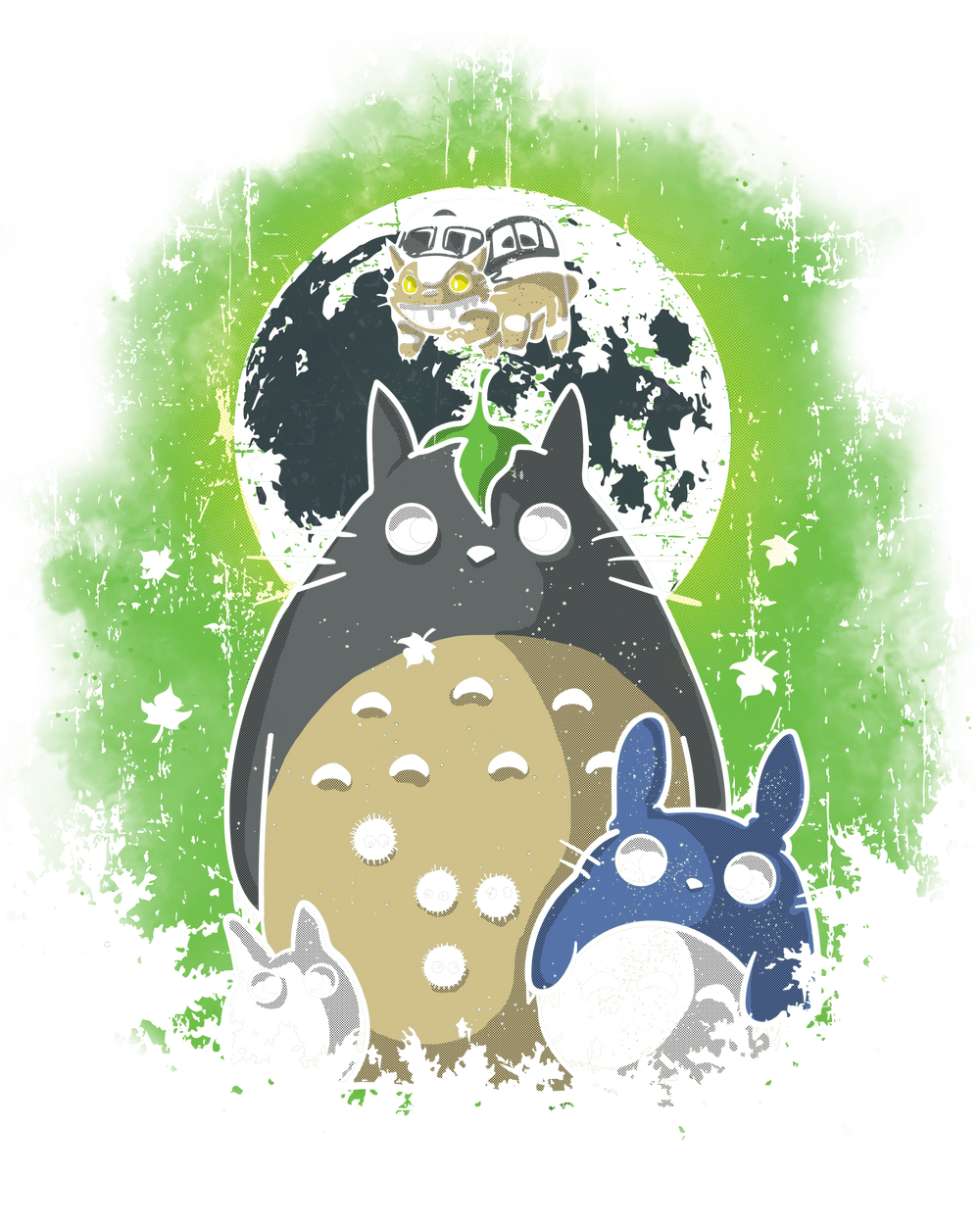 Watercolor Neighbor Totoro