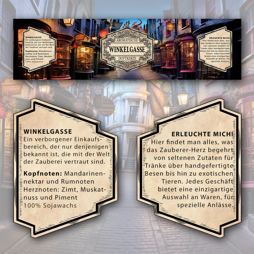 Diagon Alley Scented Candle