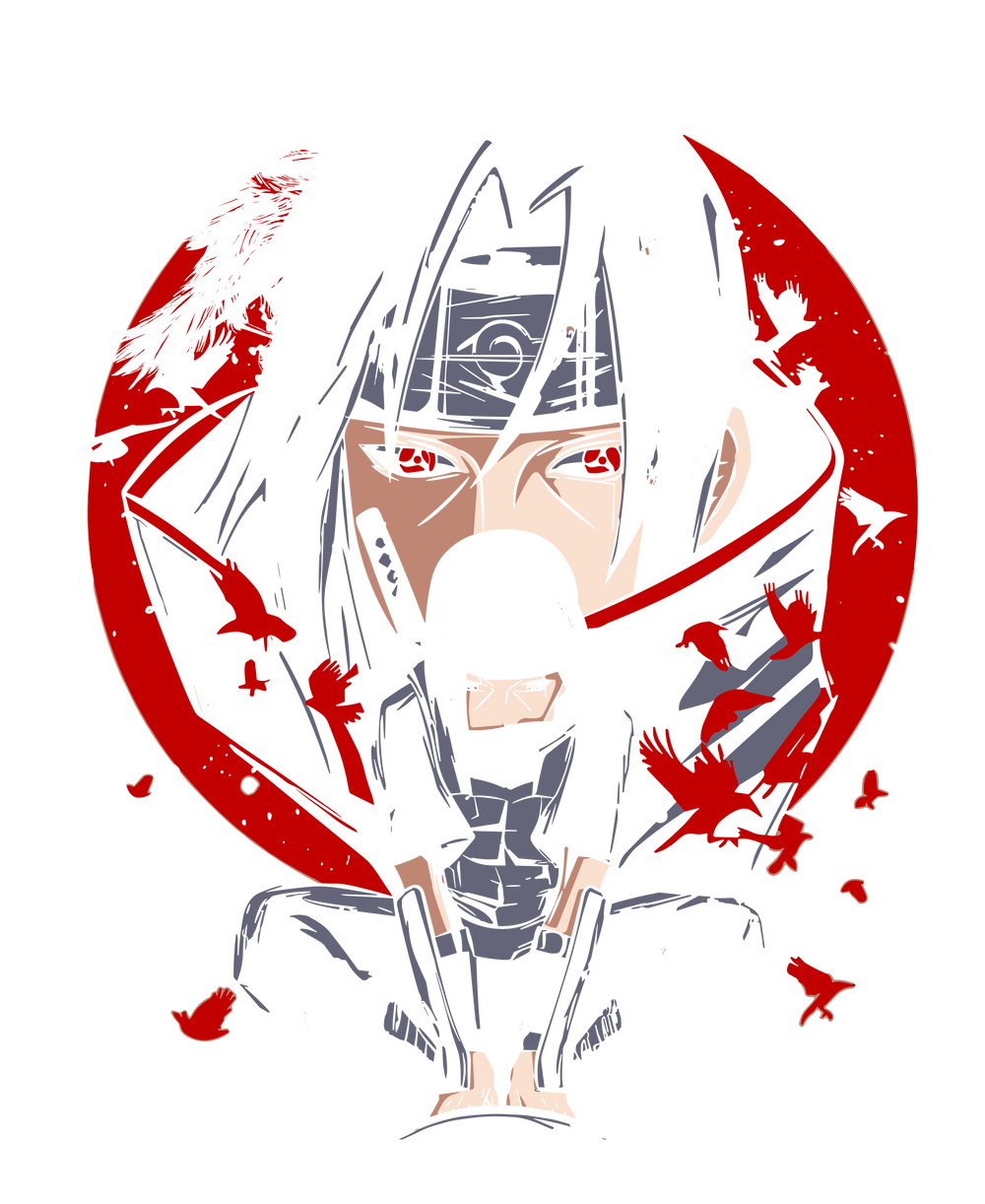 Itachi and Izumi Uchiha Tsukuyomi Naruto Shippuden Art