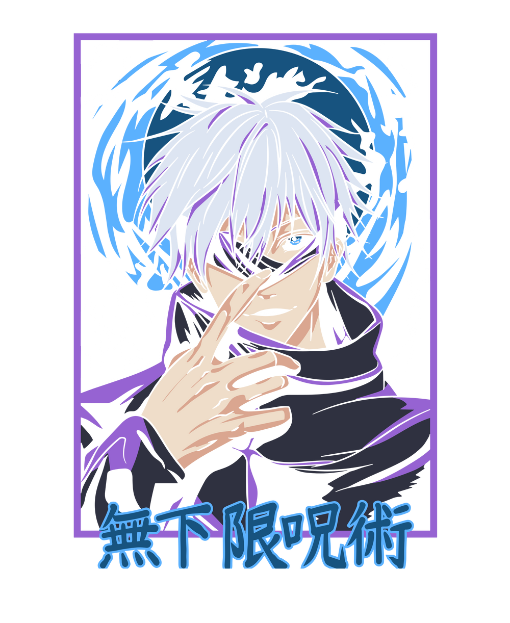 Gojo Satoru Unlimited Void Jujutsu