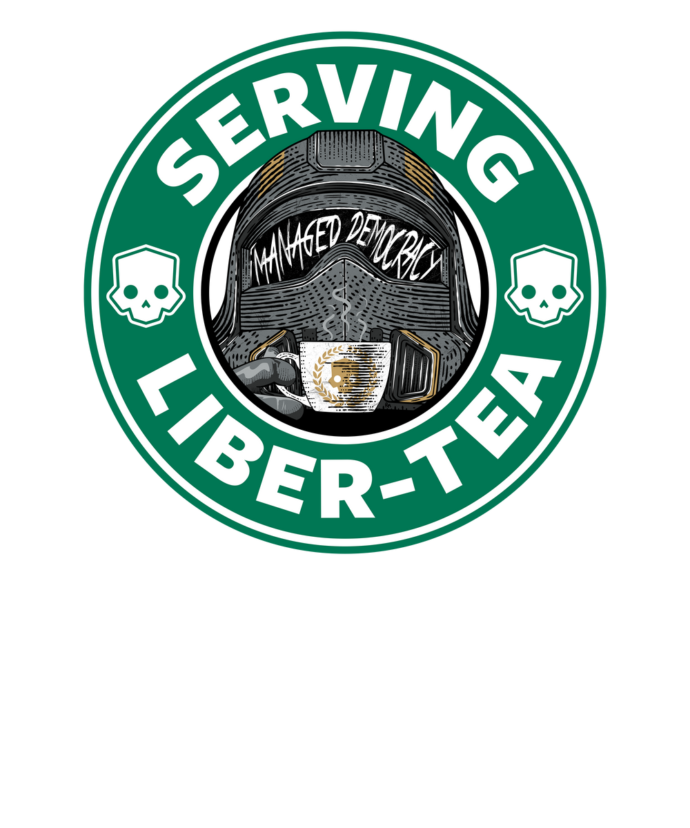 Serving Liber Tea Helldivers 2