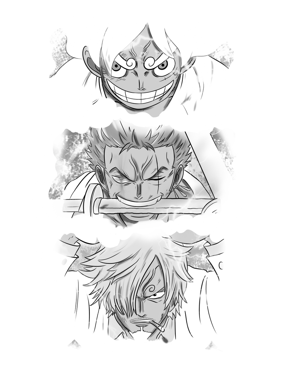 Monster trio