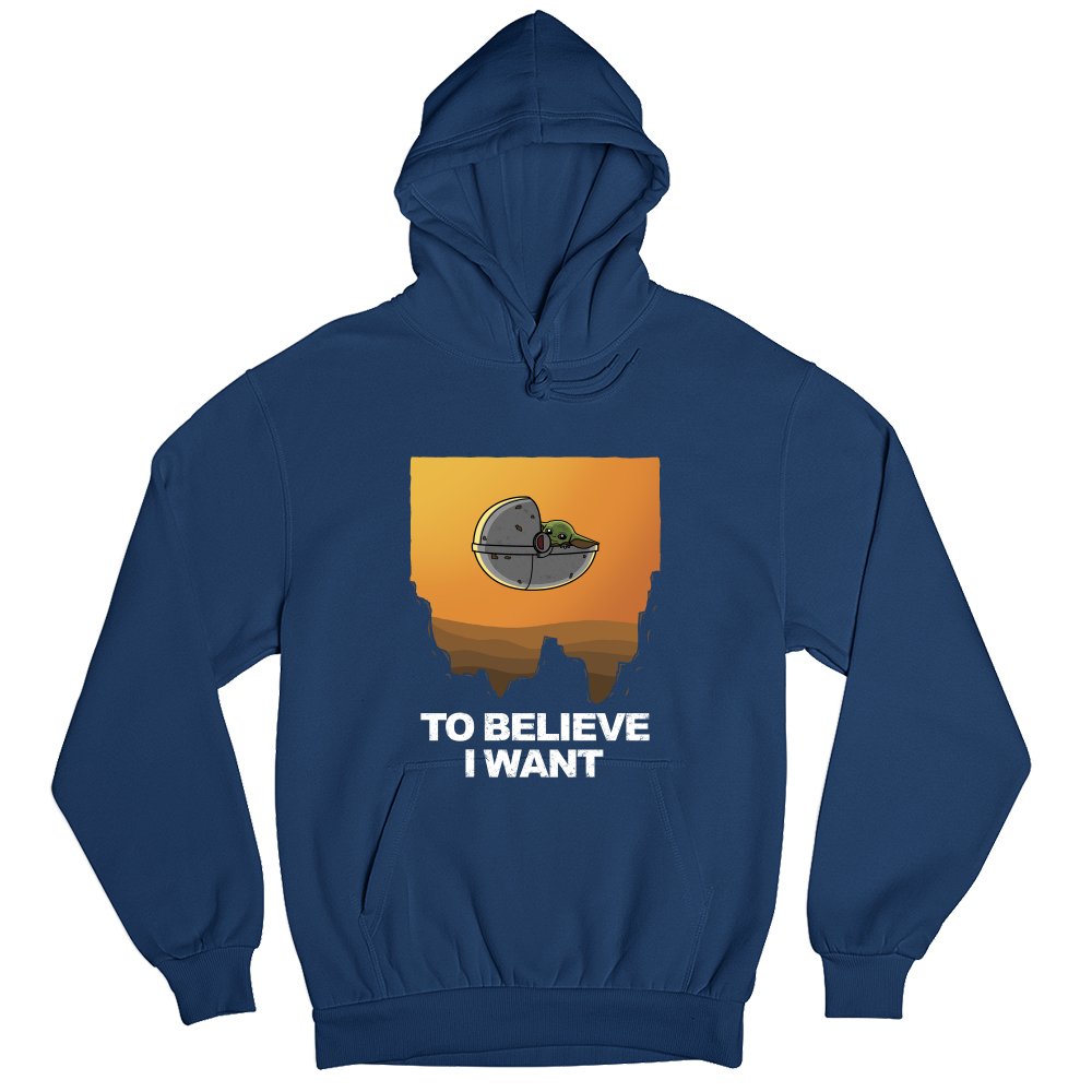 I want to believe
