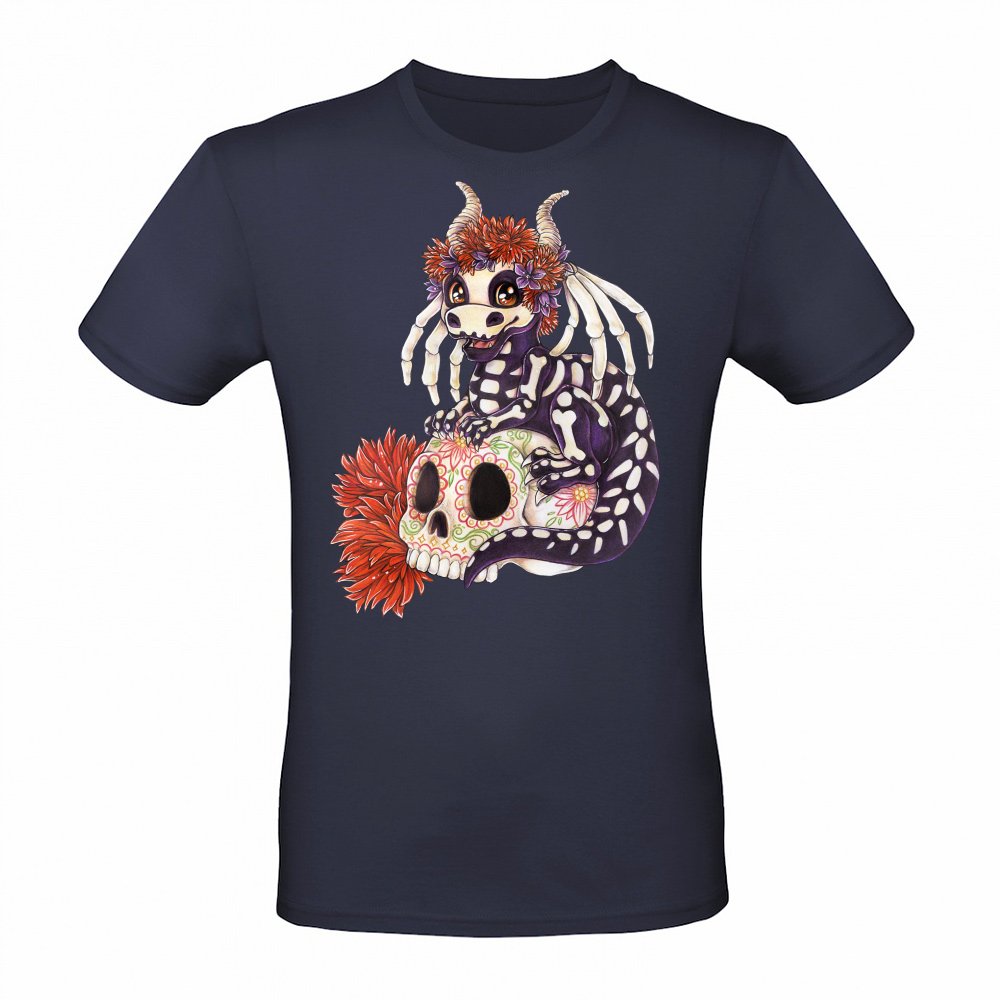 Manga Chibi Dragon La Catrina Day of the Dead