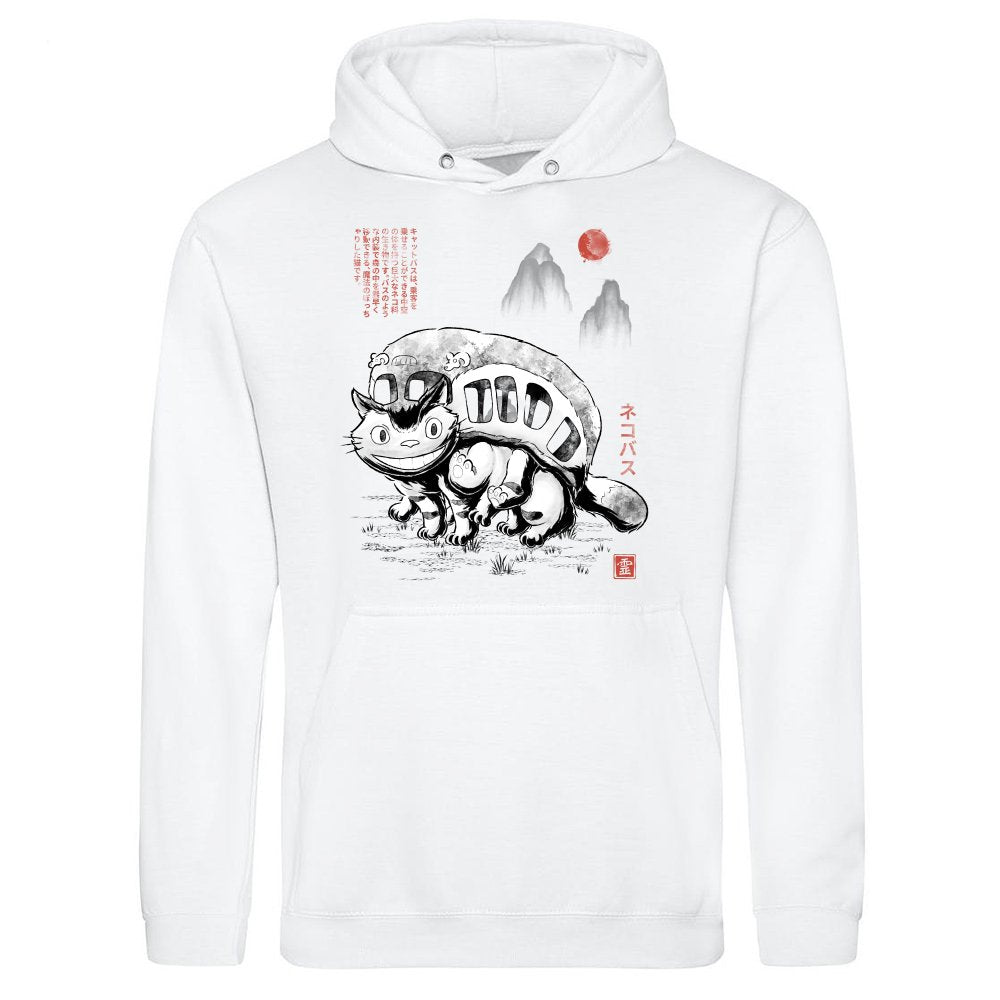 Cat Bus Sumi-e