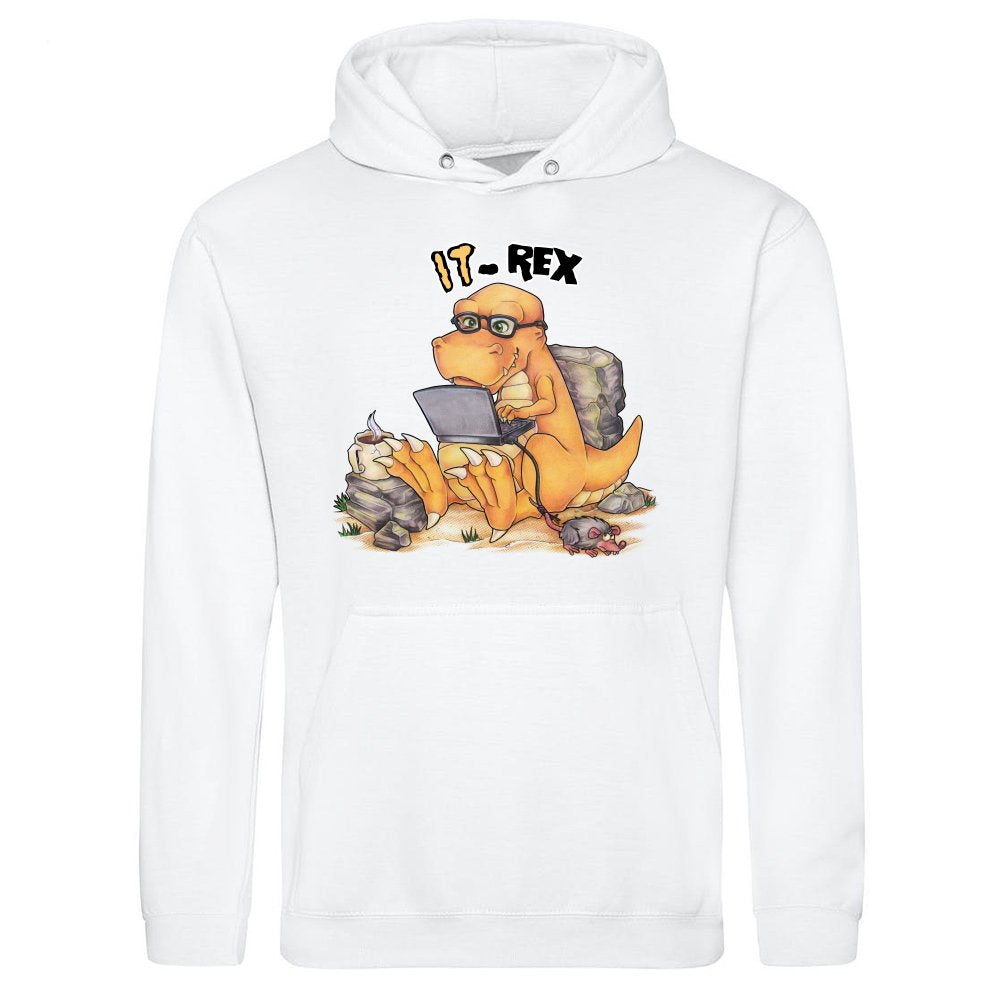 IT Rex - Funny Dinosaur with Computer