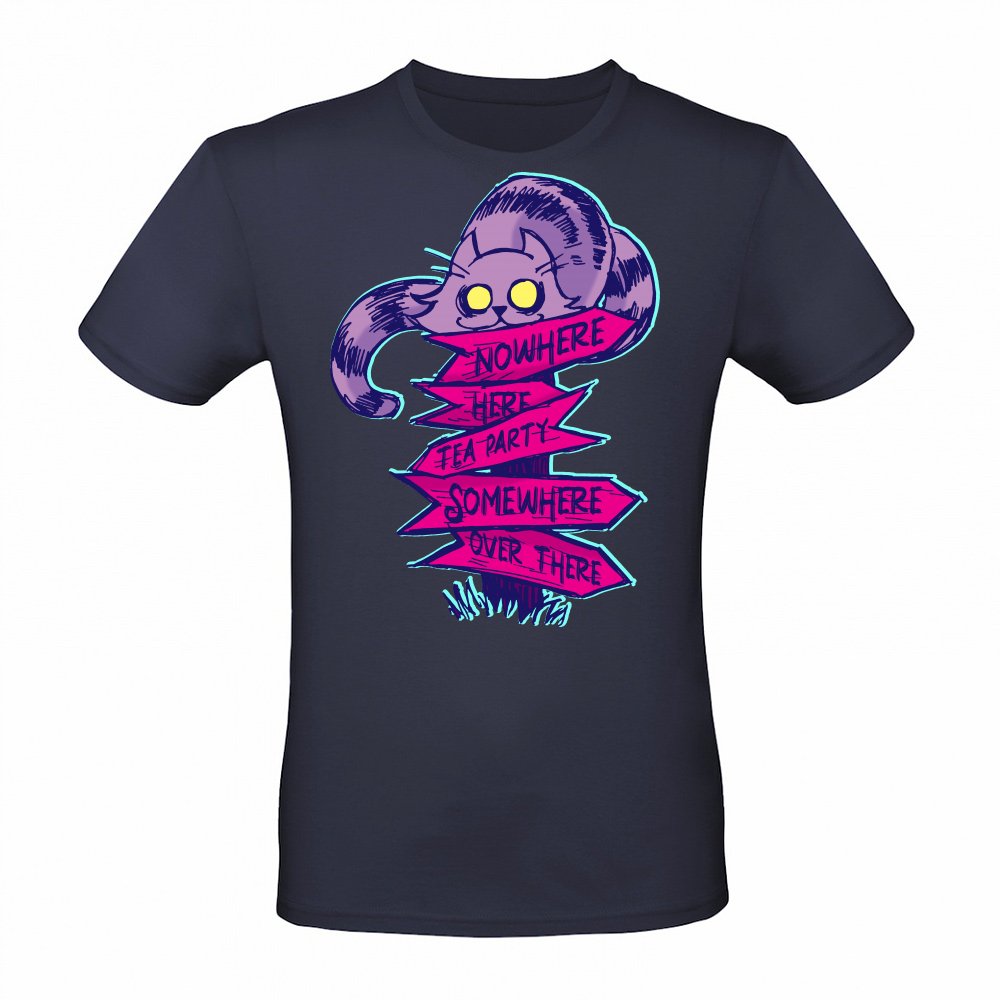 Cheshire Cat Alice in Wonderland Maze Gothic Symbol