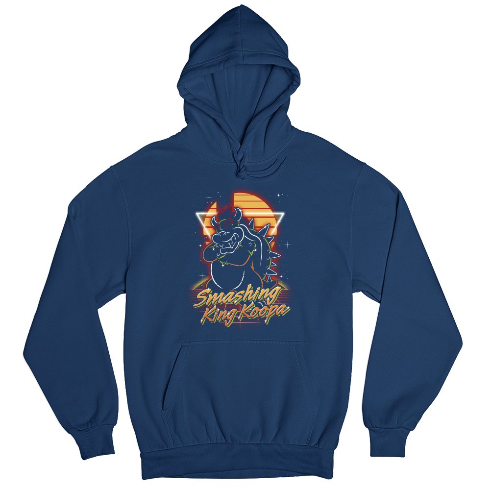 Retro Smashing King Koopa
