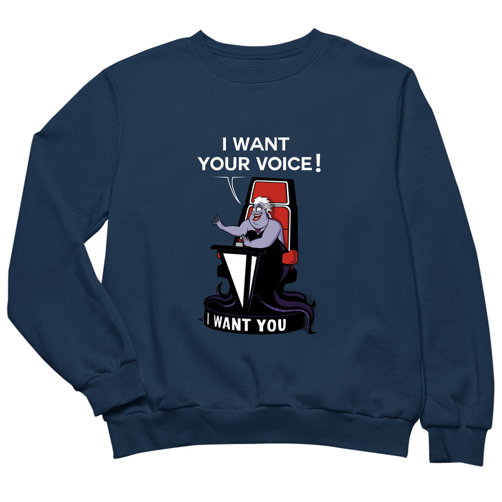 I Want Your Voice.