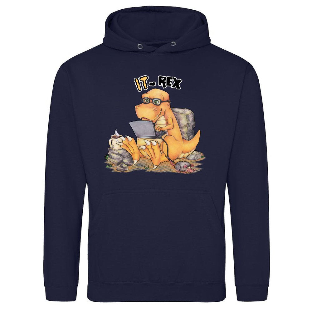 IT Rex - Funny Dinosaur with Computer