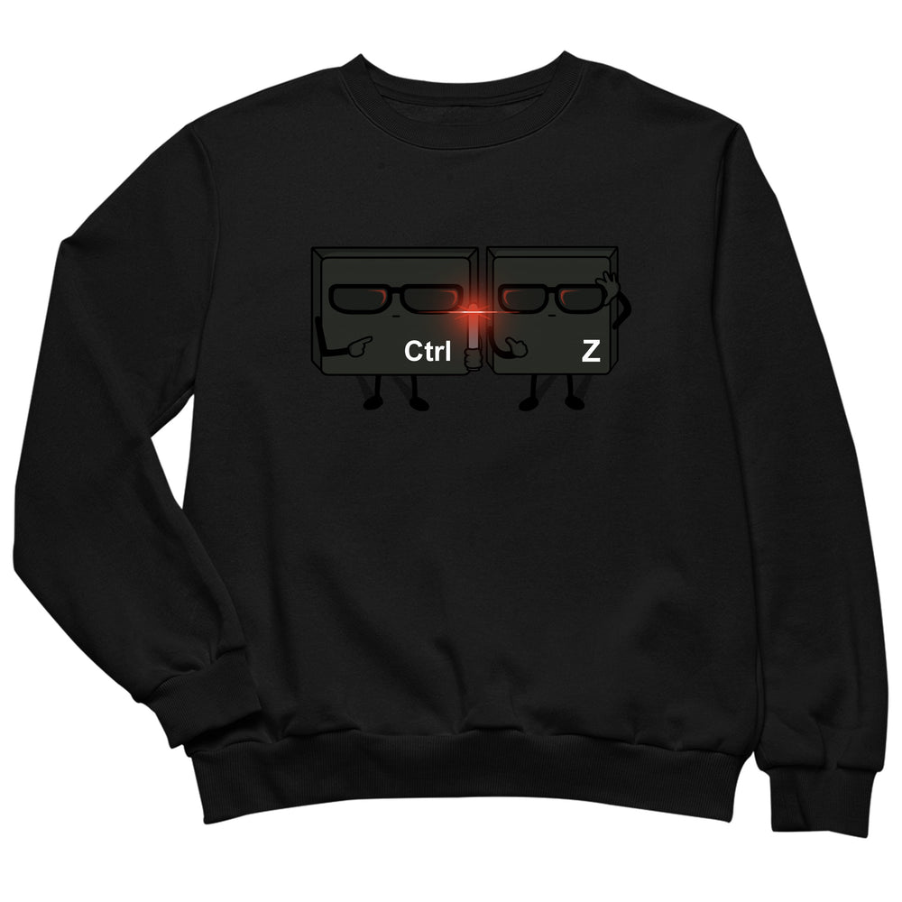 Ctrl Z in black