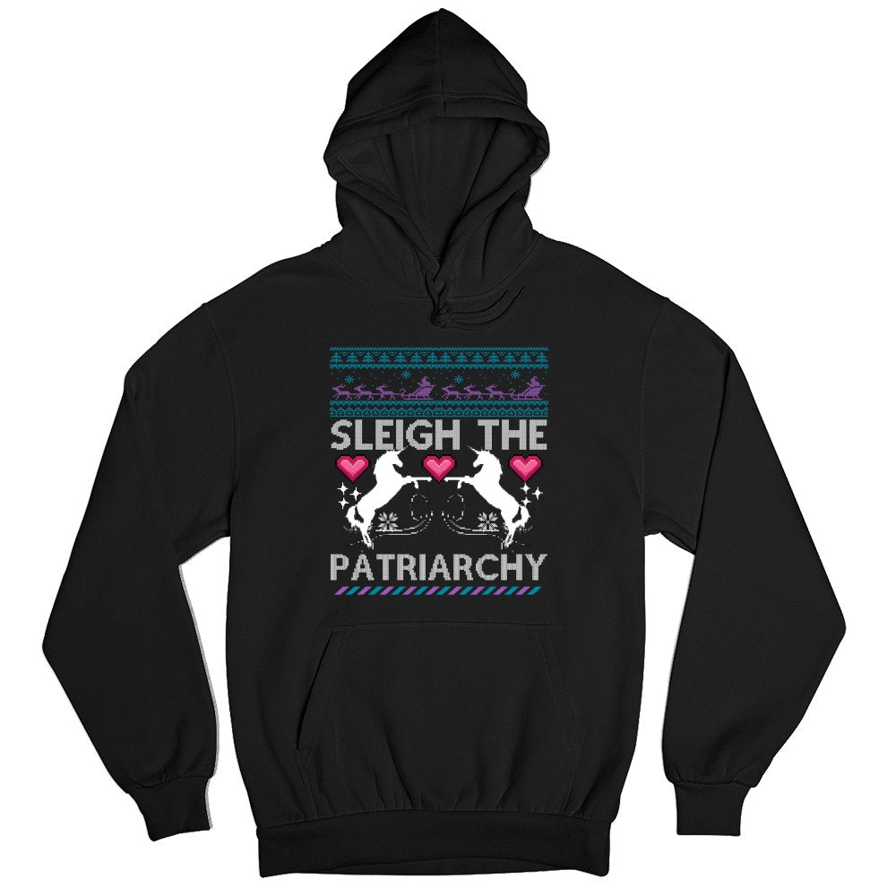sleigh the patriarchy ugly sweater