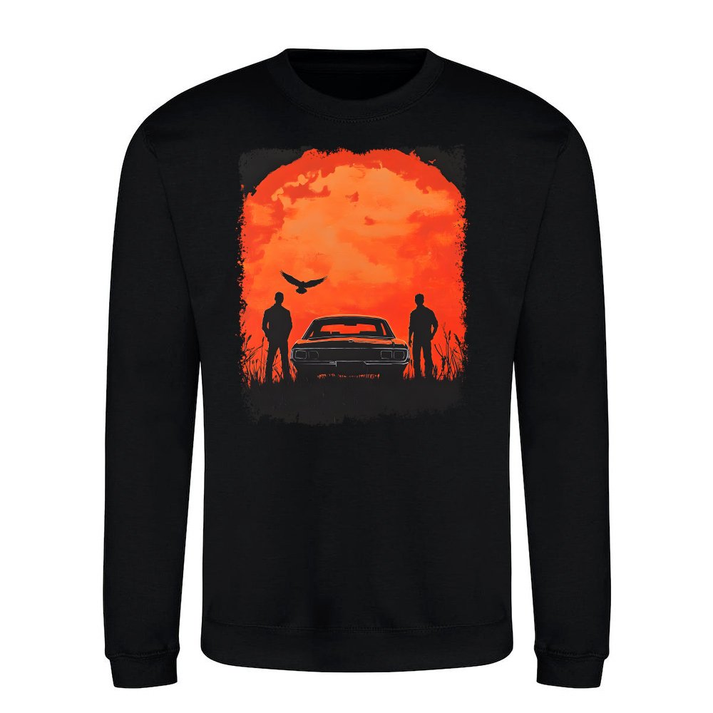 Car in the Sunset