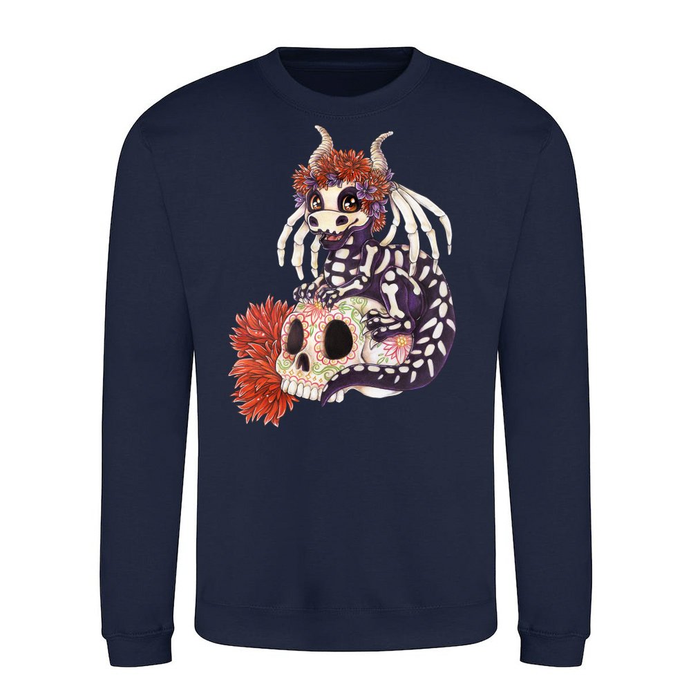 Manga Chibi Dragon La Catrina Day of the Dead
