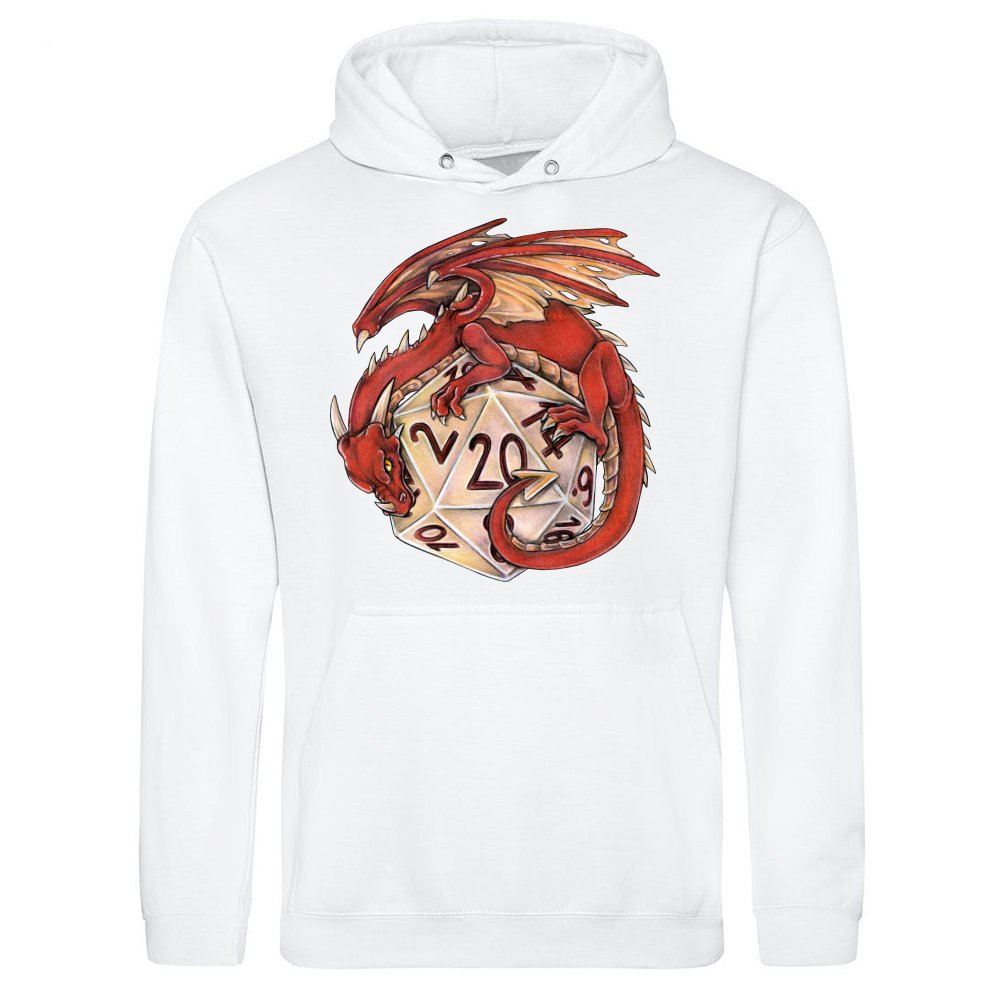 Dragon with D20 dice Dice Roleplay game