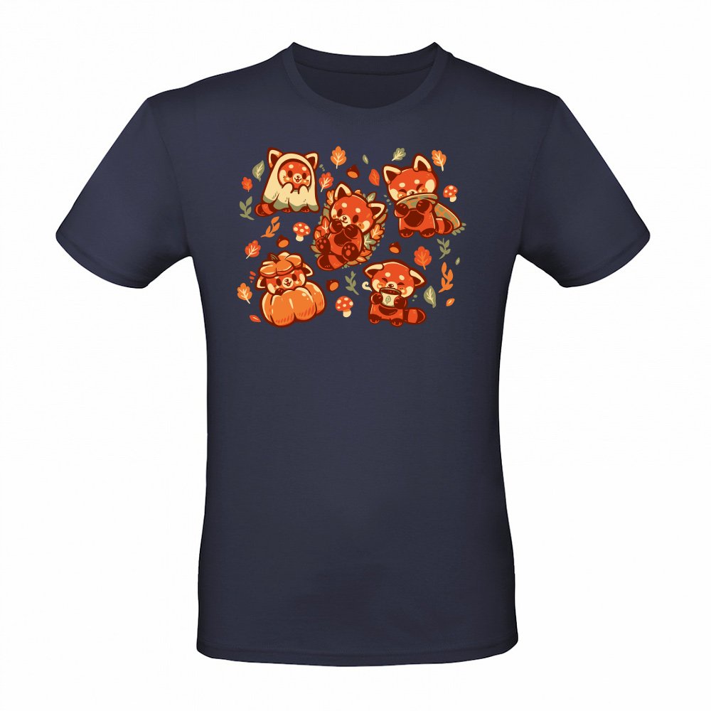Red Panda Autumn Time