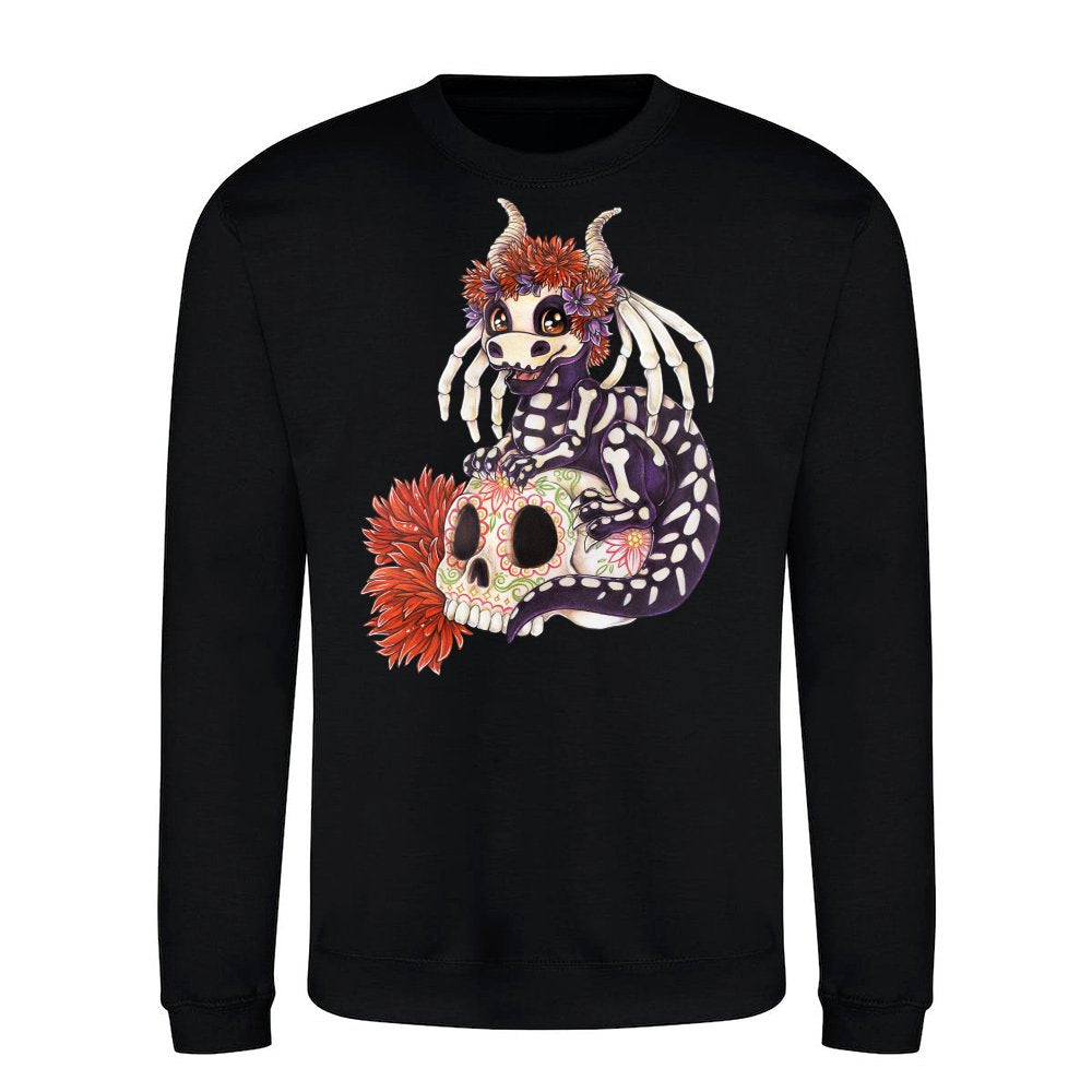 Manga Chibi Dragon La Catrina Day of the Dead