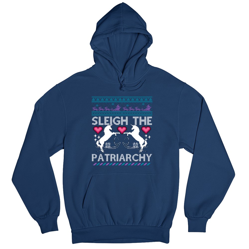 sleigh the patriarchy ugly sweater