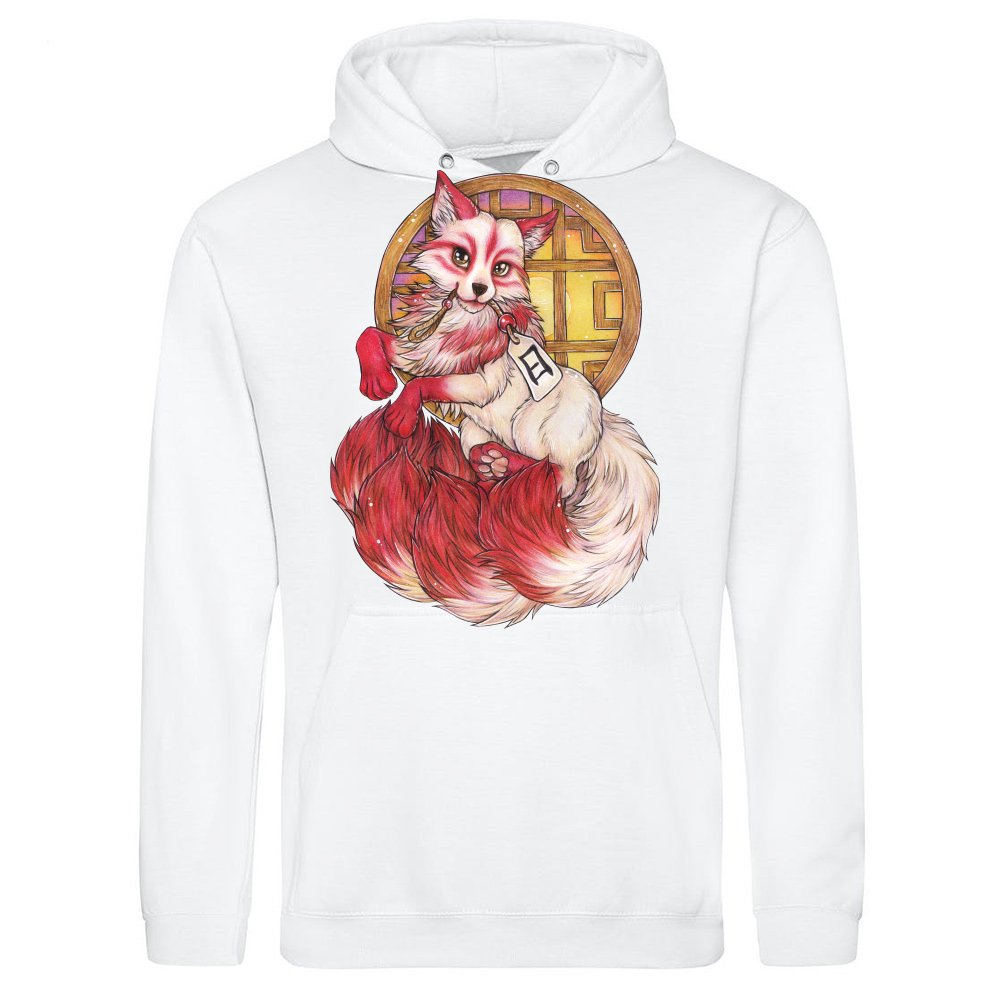 Kitsune Japanese fox spirit with window Japan
