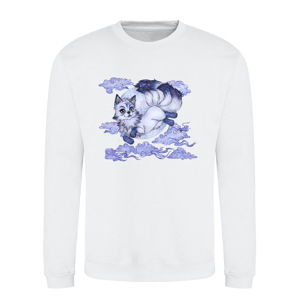 Moon Kitsune Fox Spirit Inari Japan Mythology
