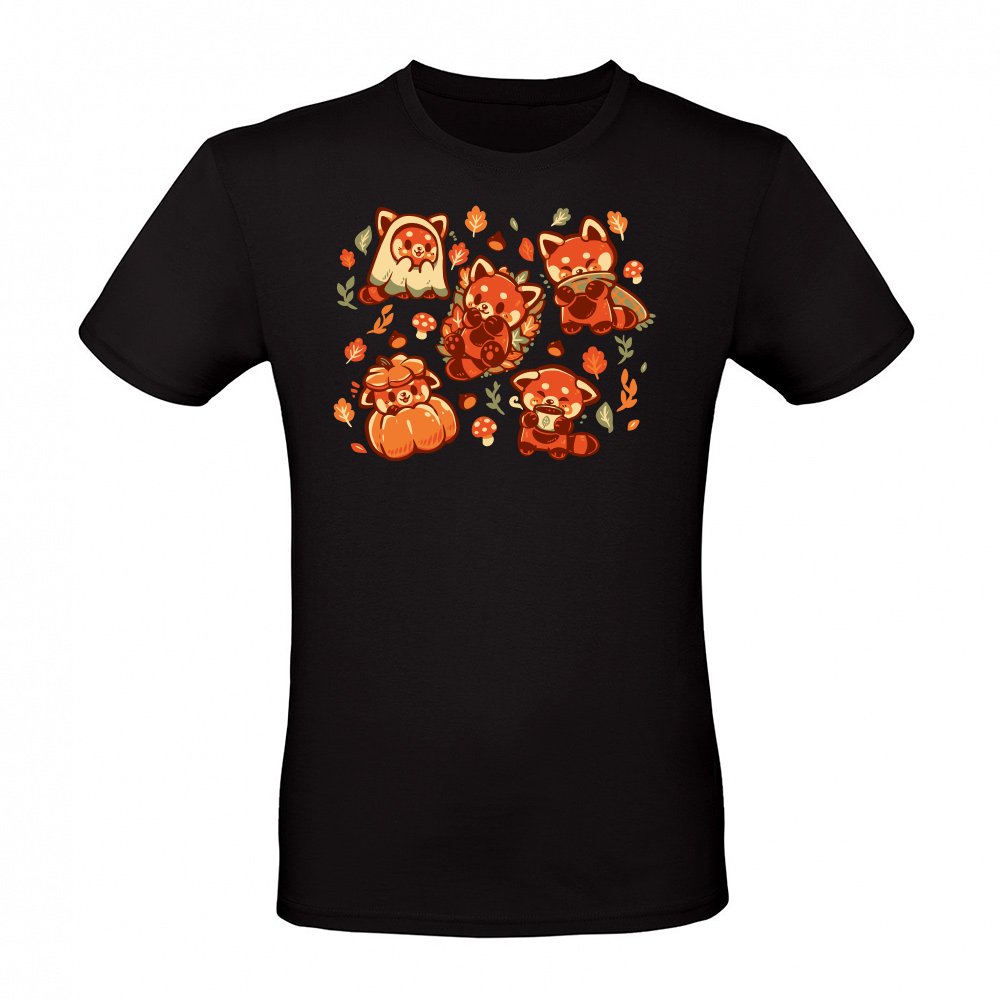 Red Panda Autumn Time