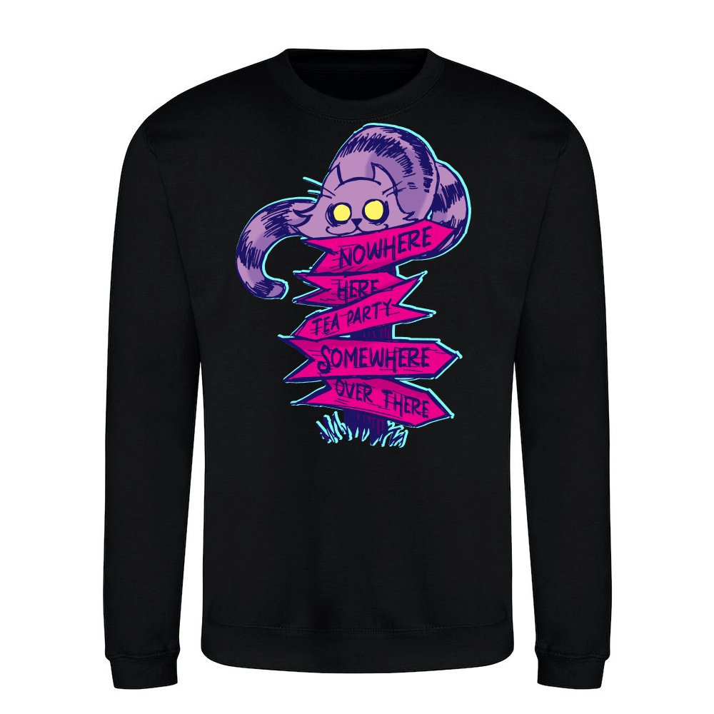 Cheshire Cat Alice in Wonderland Maze Gothic Symbol