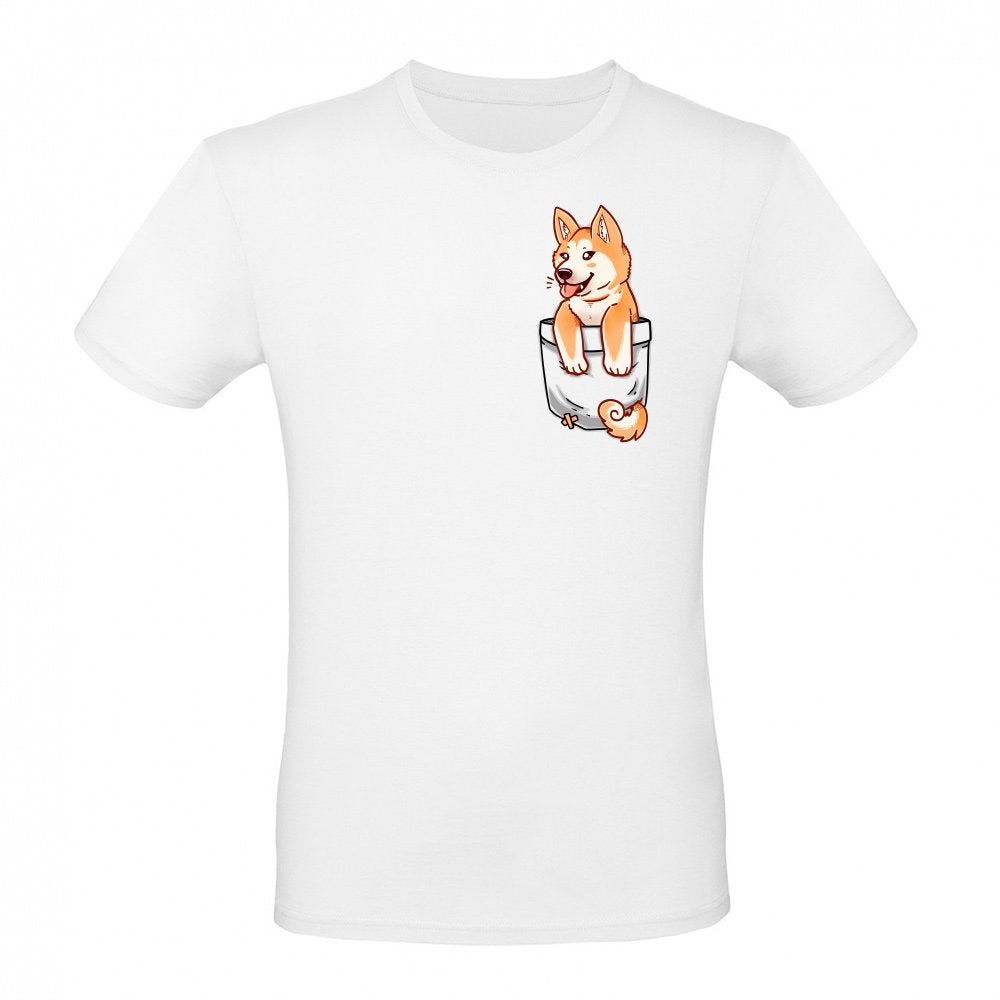 Pocket Cute Akita Dog
