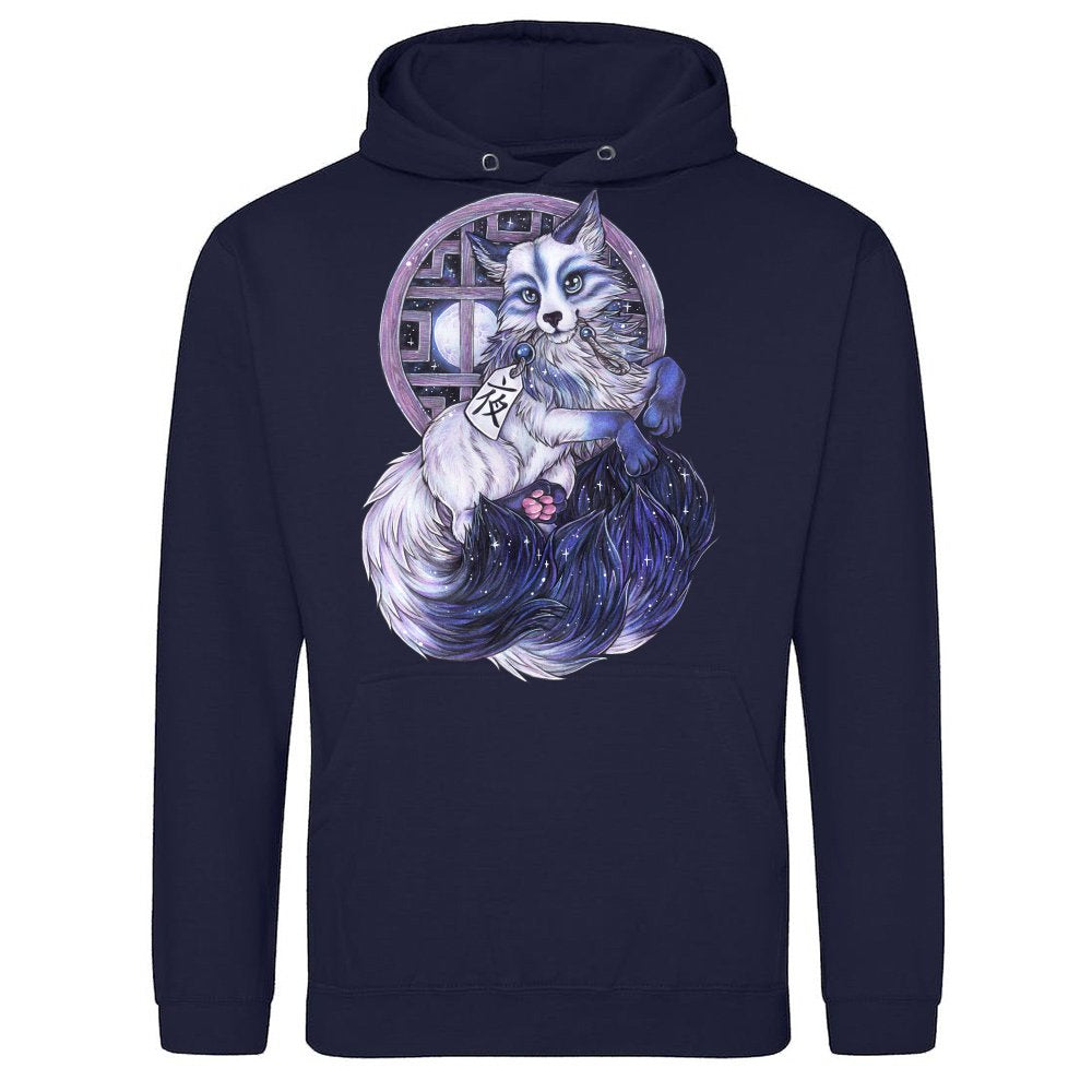 Kitsune Japanese fox spirit night sky Japan