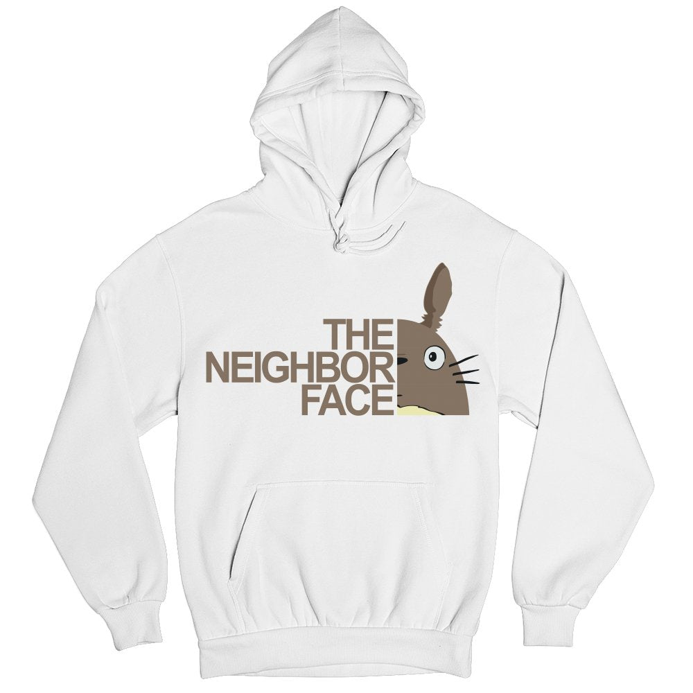 The neighbor's face