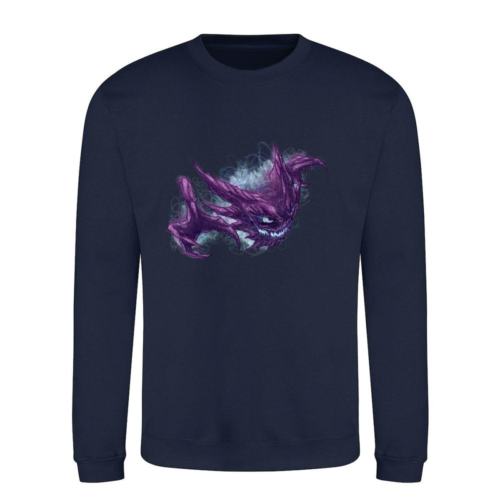 Gezeichneter violetter Geist